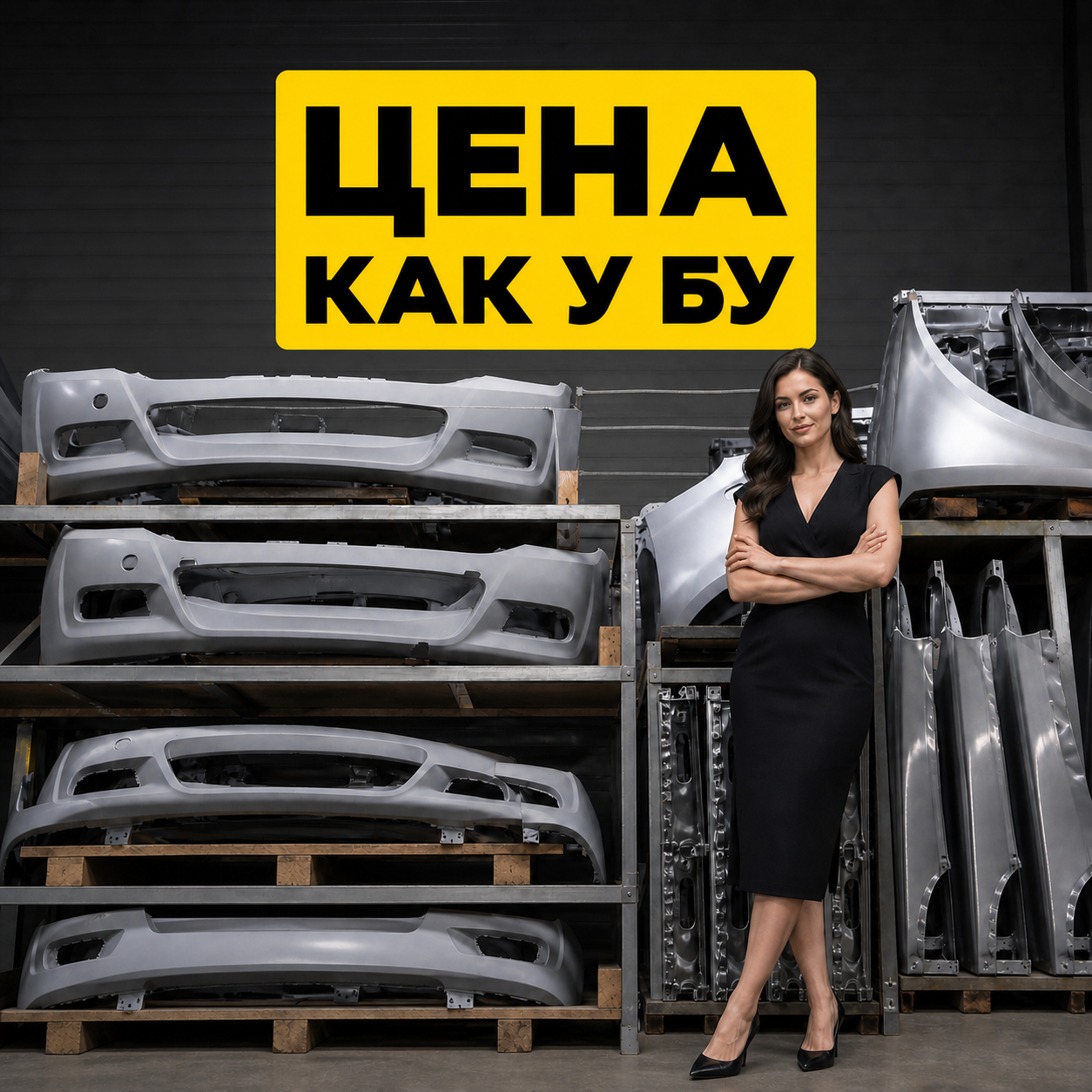 Пример объявления: цена как у БУ